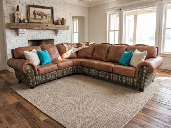 navajo mint sectional