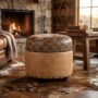 The Amarillo Sunset Ottoman - Lived-in hero